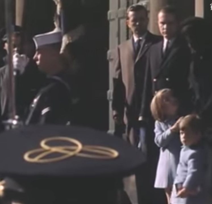Ron Kennedy Funeral With Jackie Jack Jr And Caroline