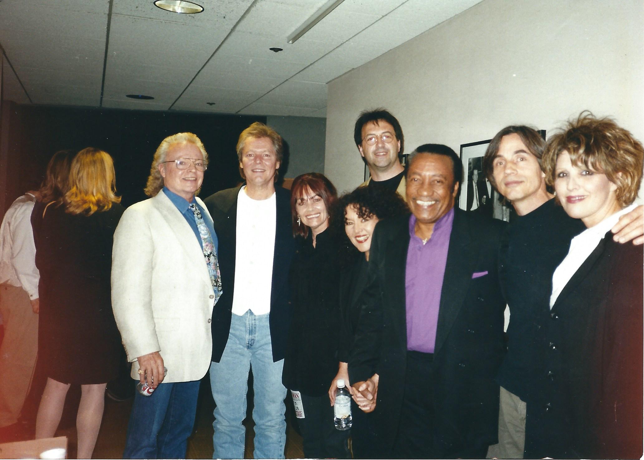 Ron Jimmy Griffin Kim Morrison Vickie Carrico Stephen Hill Maurice Williams Jackson Brown And Wife 1999 Ryman Auditorium