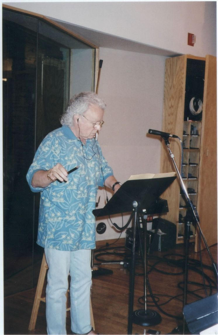 Ron Oates conducting a session
